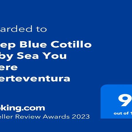 Deep Blue Cotillo III By Sea You There Fuerteventura Exterior photo